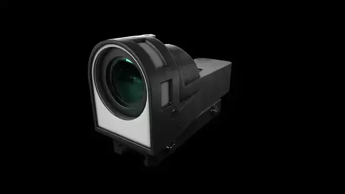 AAA M21 Red Dot sight Game Ready PBR Low-poly 3D model