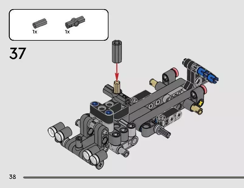TwindBricks3D - 42147 Dump-Truck 3D print model_34