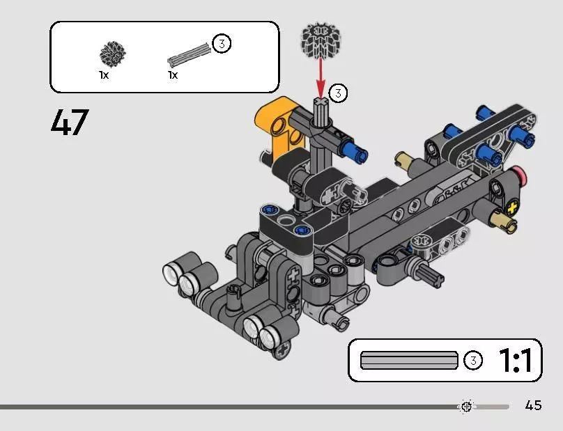 TwindBricks3D - 42147 Dump-Truck 3D print model_41