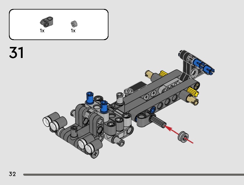 TwindBricks3D - 42147 Dump-Truck 3D print model_28