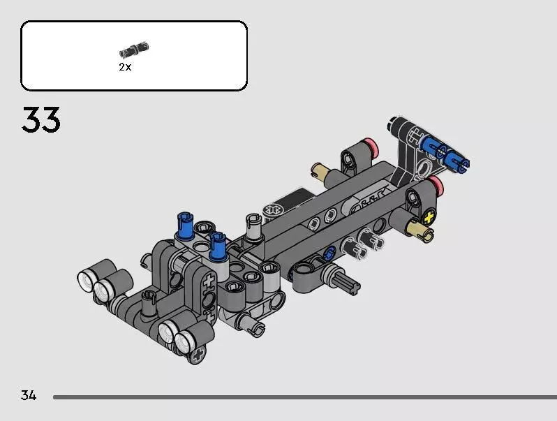 TwindBricks3D - 42147 Dump-Truck 3D print model_30
