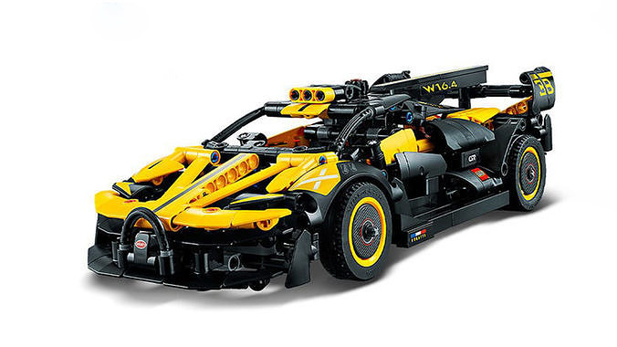 TwindBricks3D - 42151 Bugatti Bolide 3D print model