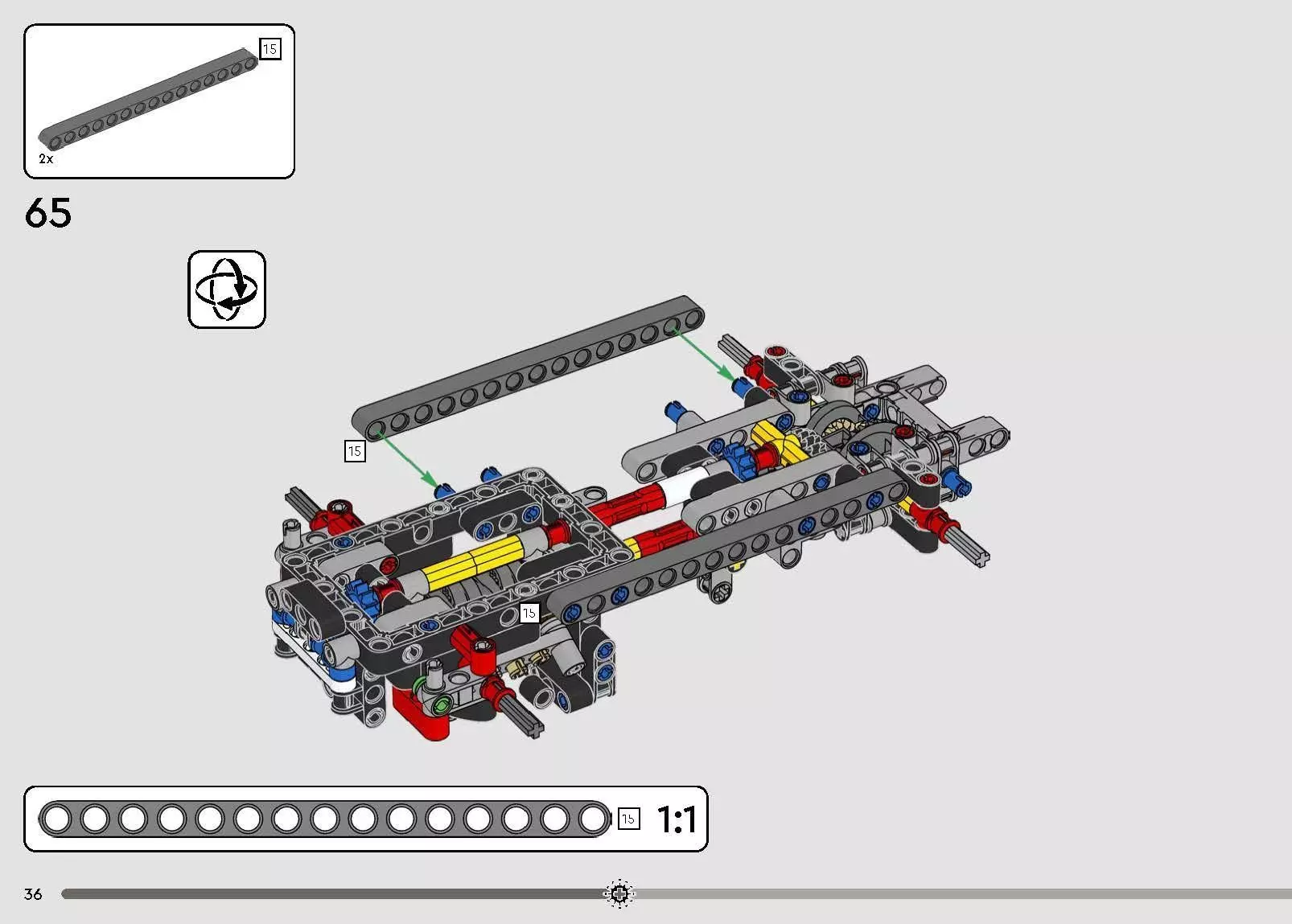TwindBricks3D - 42153 NASCAR Next Gen Chevrolet Camaro ZL1 3D print model_31
