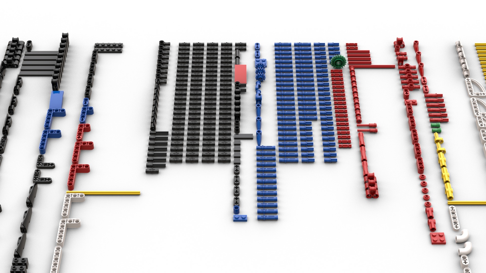 TwindBricks3D - 42153 NASCAR Next Gen Chevrolet Camaro ZL1 3D print model_1