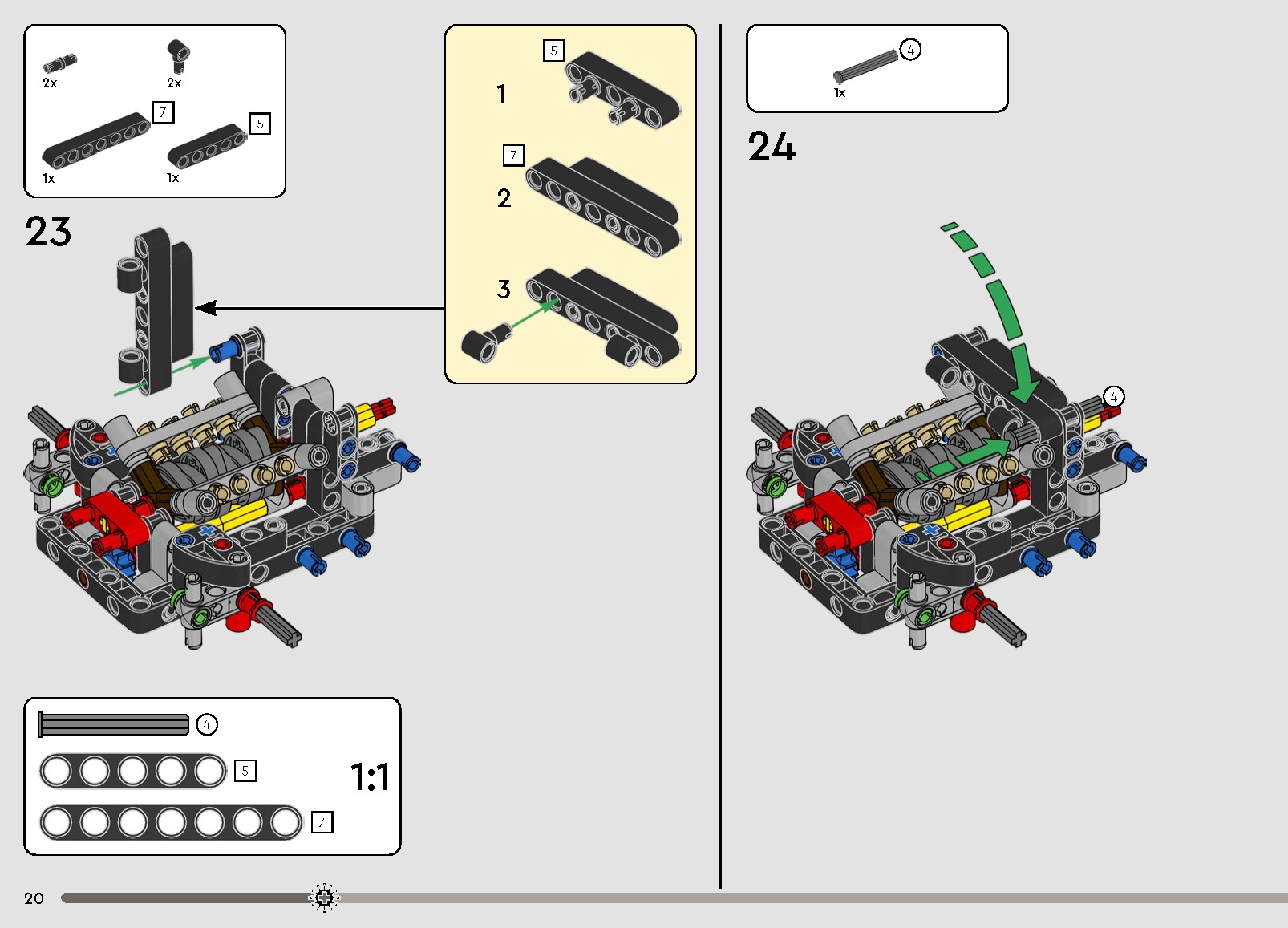 TwindBricks3D - 42153 NASCAR Next Gen Chevrolet Camaro ZL1 3D print model_15