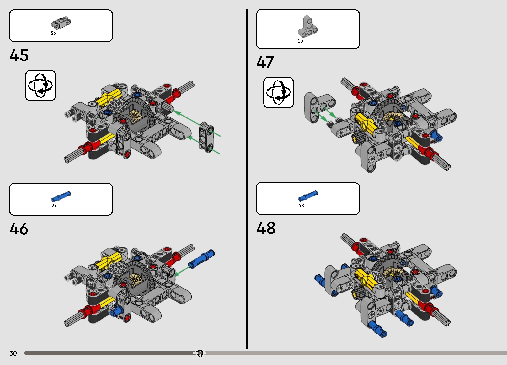 TwindBricks3D - 42153 NASCAR Next Gen Chevrolet Camaro ZL1 3D print model_25