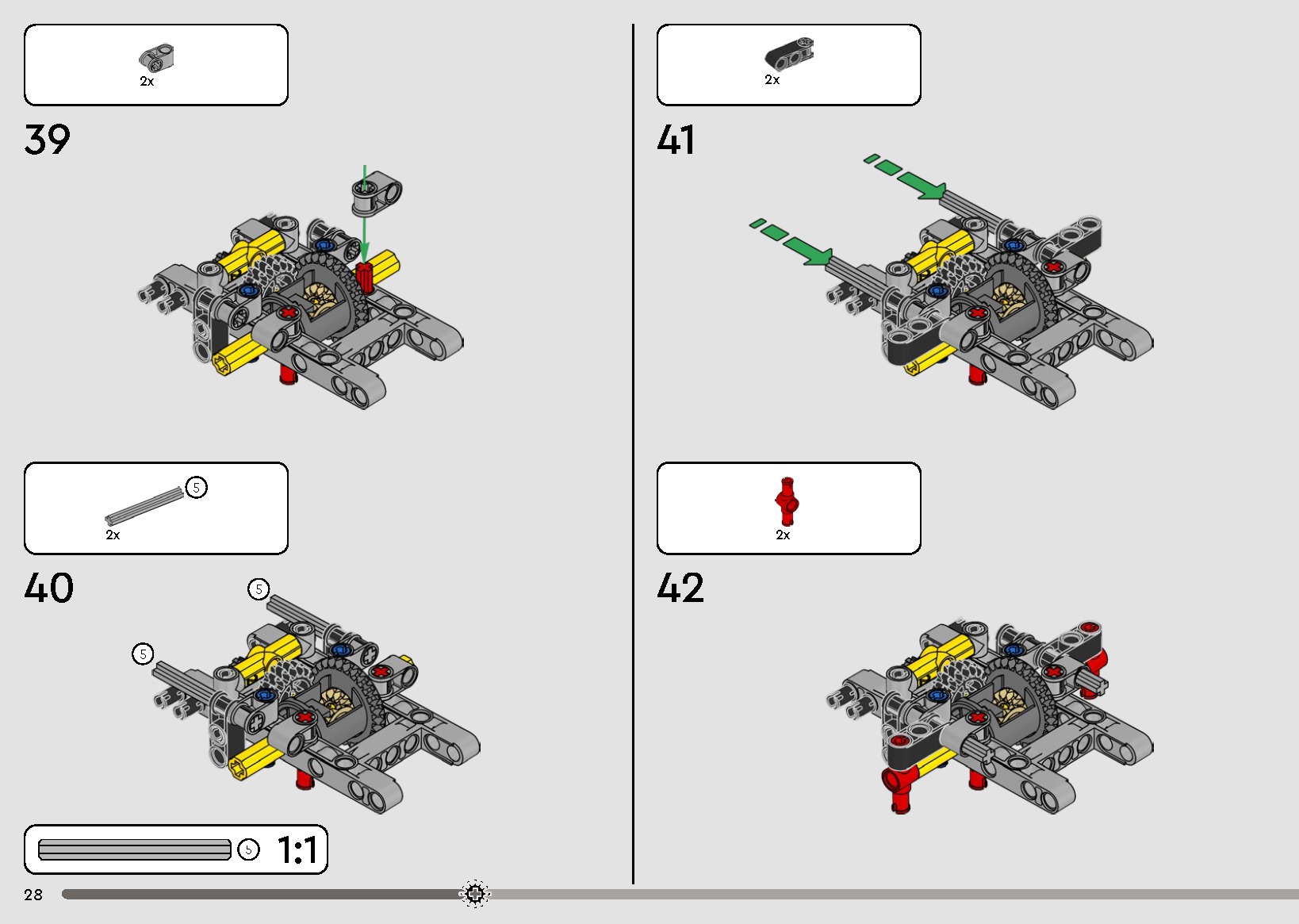 TwindBricks3D - 42153 NASCAR Next Gen Chevrolet Camaro ZL1 3D print model_23