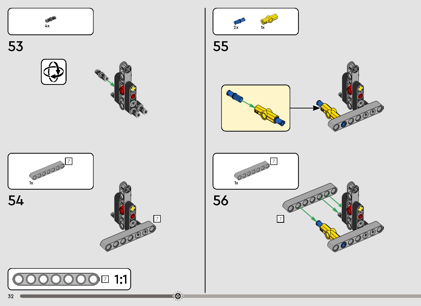 TwindBricks3D - 42153 NASCAR Next Gen Chevrolet Camaro ZL1 3D print model_27