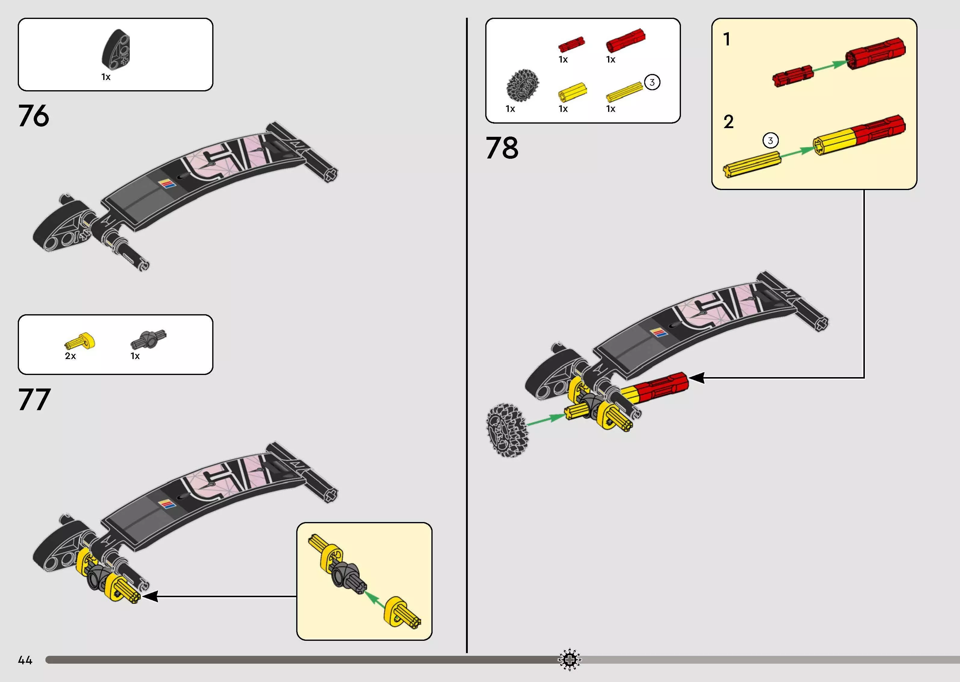 TwindBricks3D - 42153 NASCAR Next Gen Chevrolet Camaro ZL1 3D print model_39
