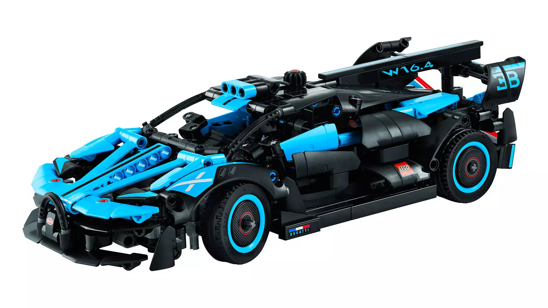 TwindBricks3D - 42162 Bugatti Bolide Agile Blue 3D print model