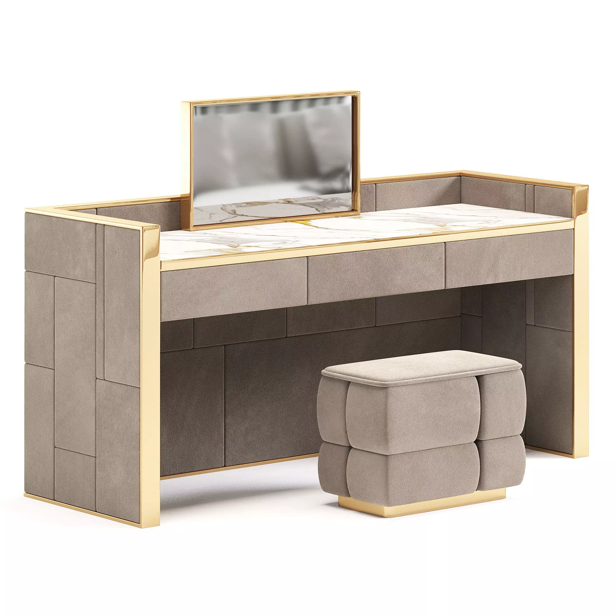 Simania Dressing Table 3D model_0