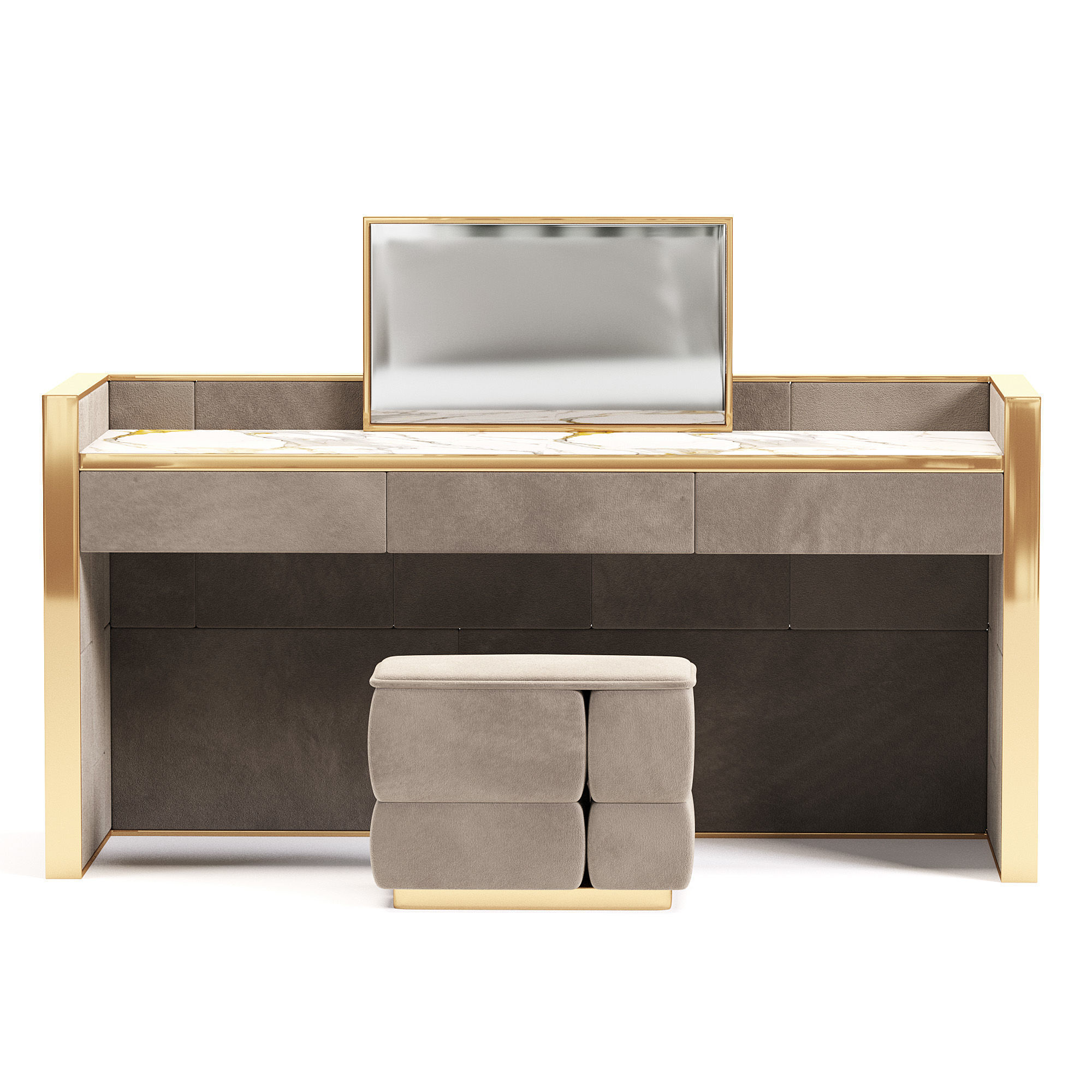 Simania Dressing Table 3D model_1