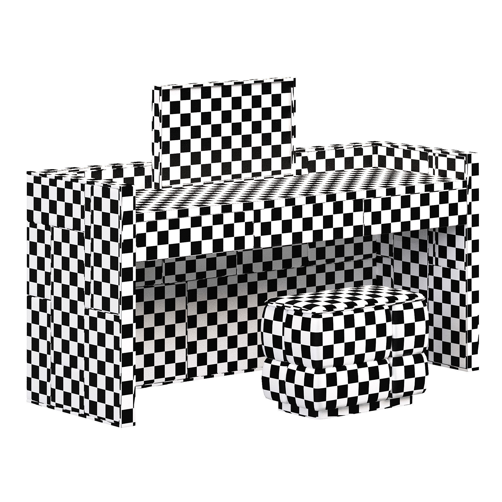 Simania Dressing Table 3D model_3