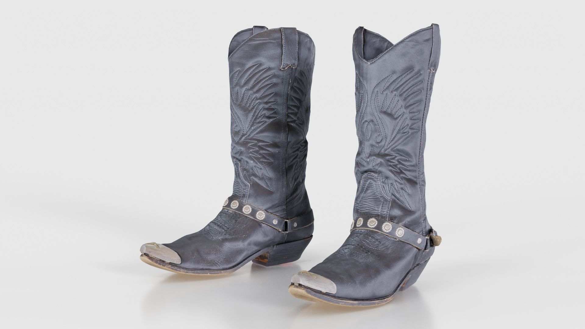 111 Boots Heels and Shoes for Woman Superbundle 3D Model Collection_46