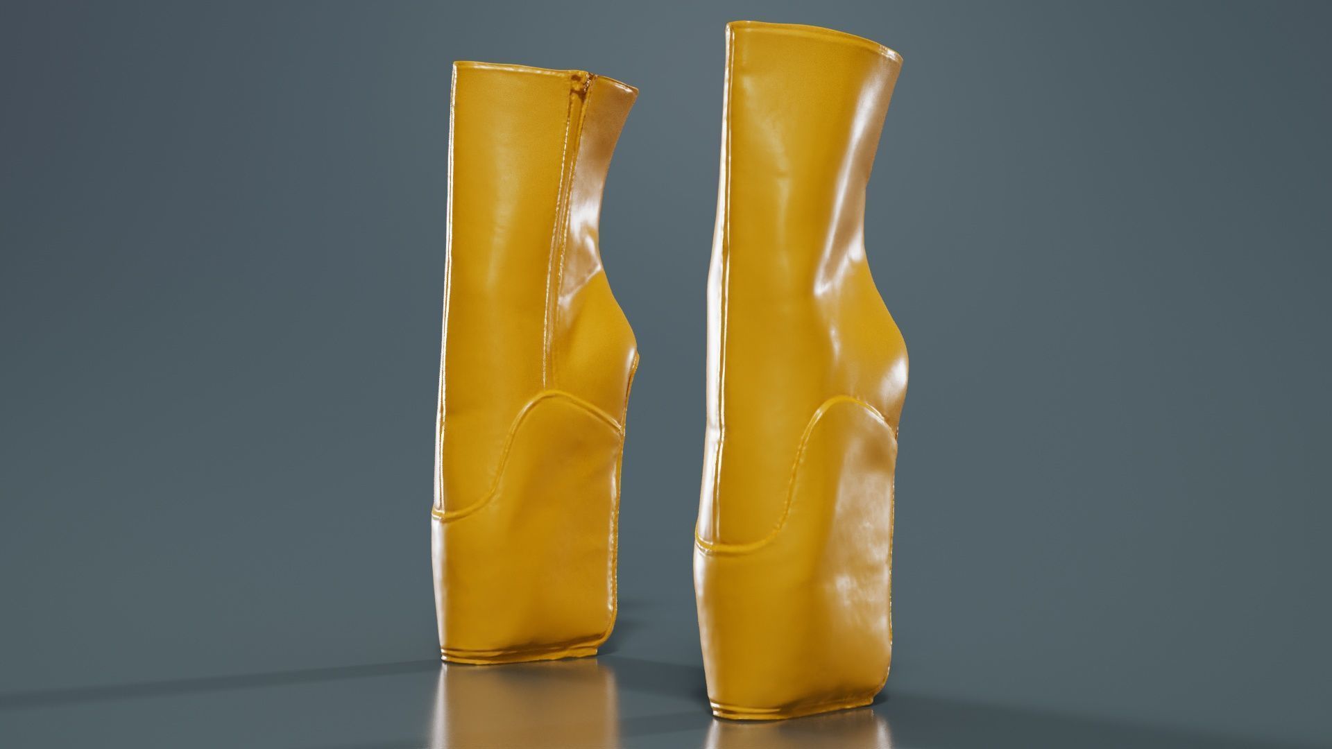 111 Boots Heels and Shoes for Woman Superbundle 3D Model Collection_4