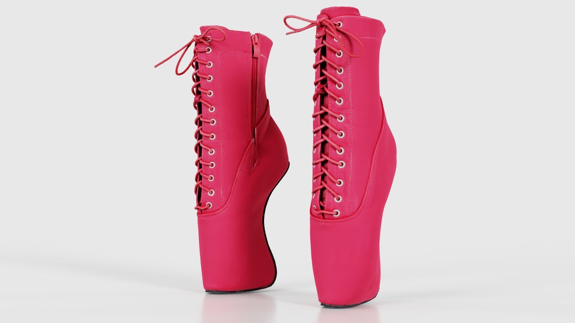 111 Boots Heels and Shoes for Woman Superbundle 3D Model Collection_56