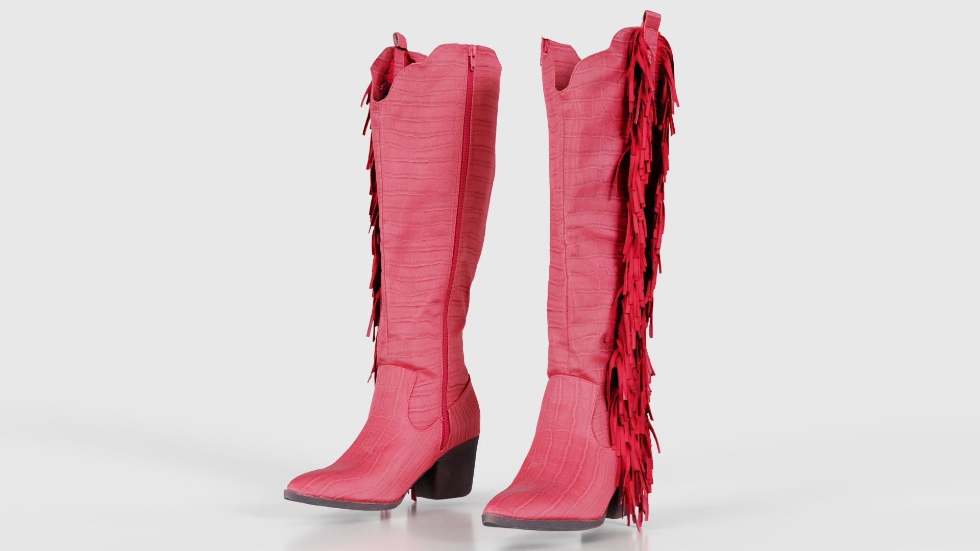 111 Boots Heels and Shoes for Woman Superbundle 3D Model Collection_45