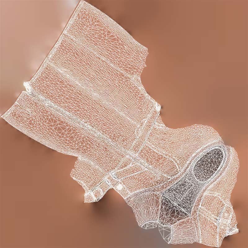 111 Boots Heels and Shoes for Woman Superbundle 3D Model Collection_40