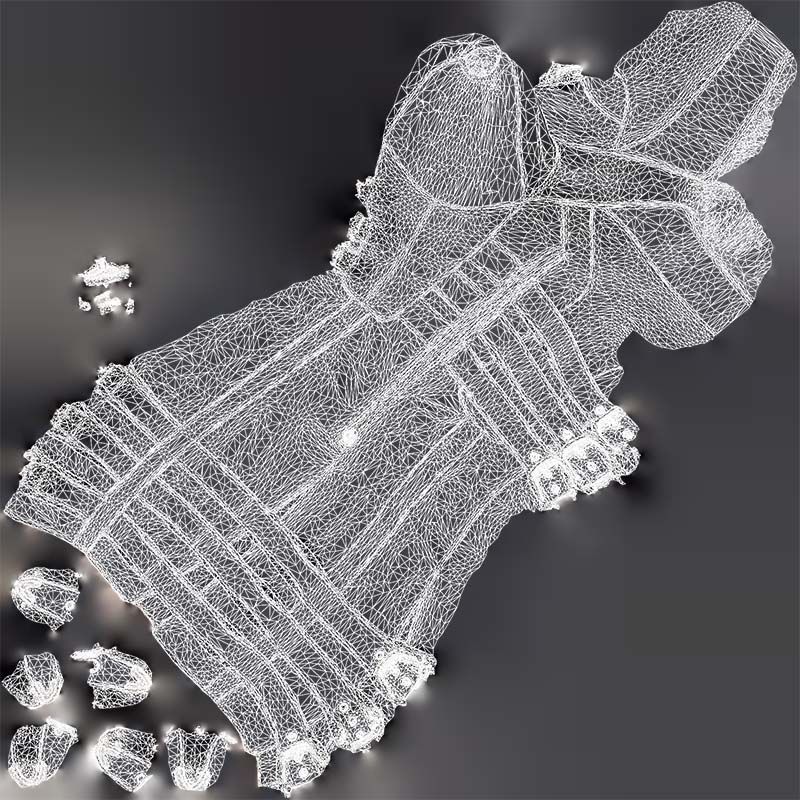 111 Boots Heels and Shoes for Woman Superbundle 3D Model Collection_38