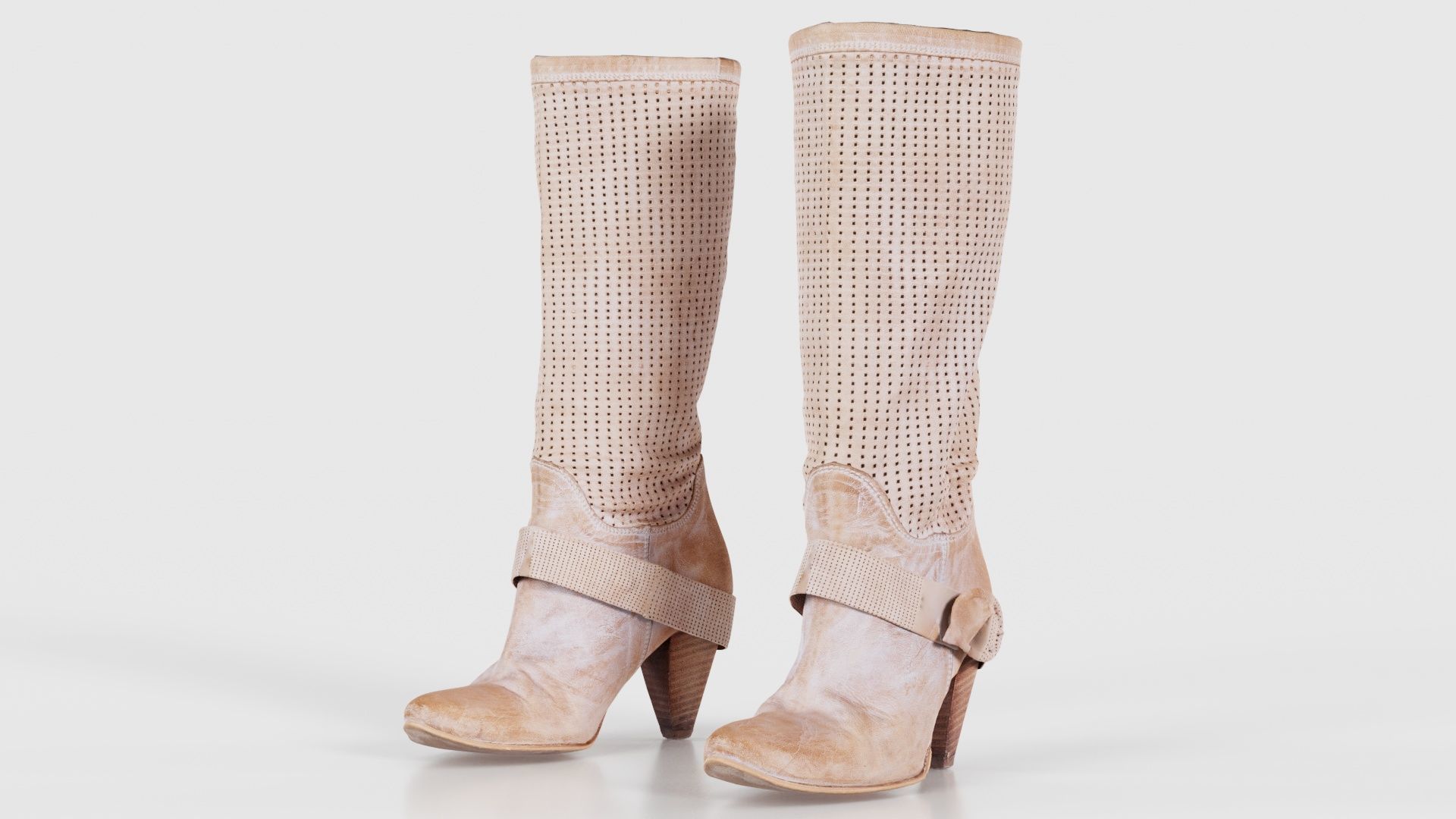 111 Boots Heels and Shoes for Woman Superbundle 3D Model Collection_54