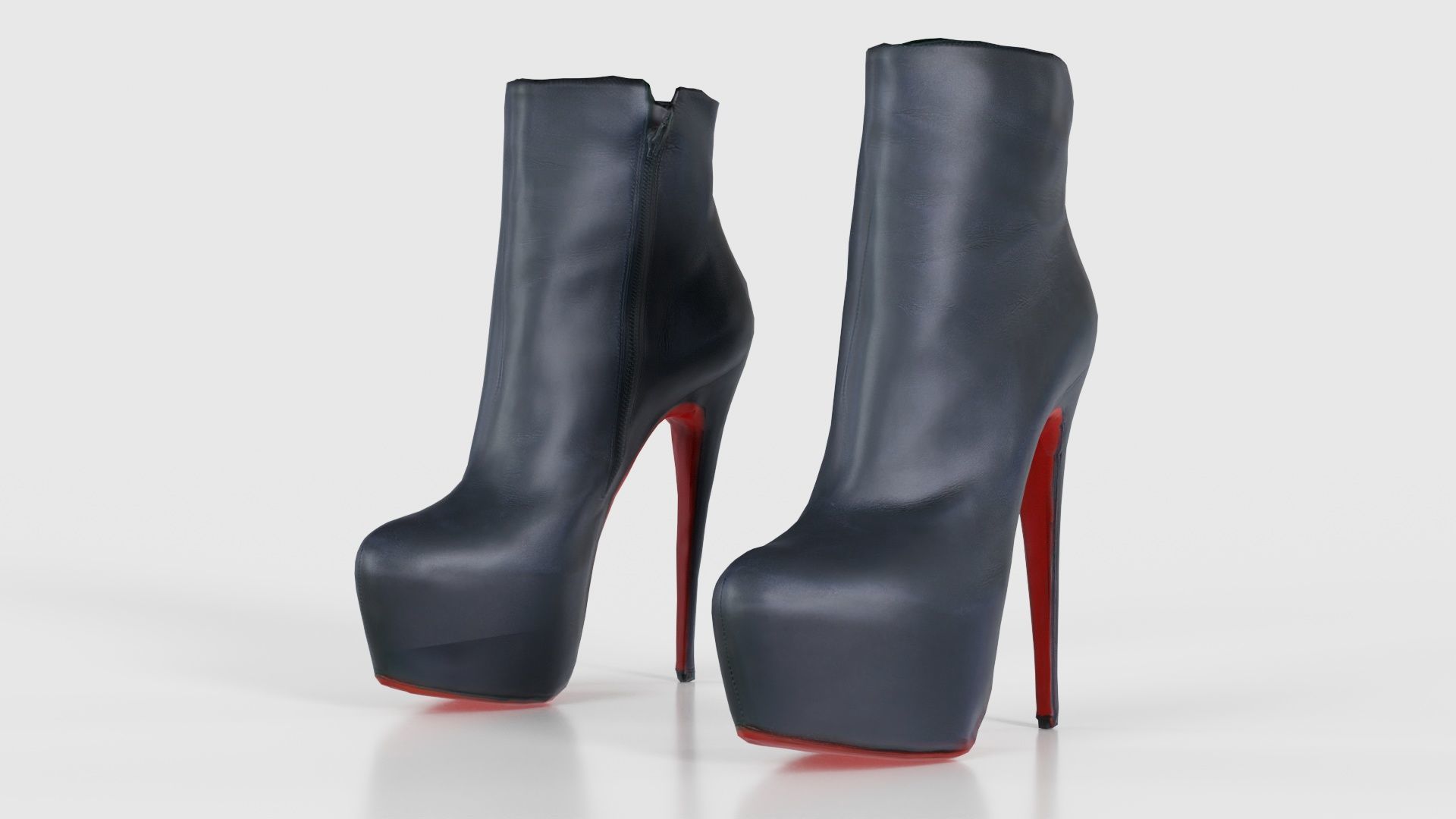 111 Boots Heels and Shoes for Woman Superbundle 3D Model Collection_59