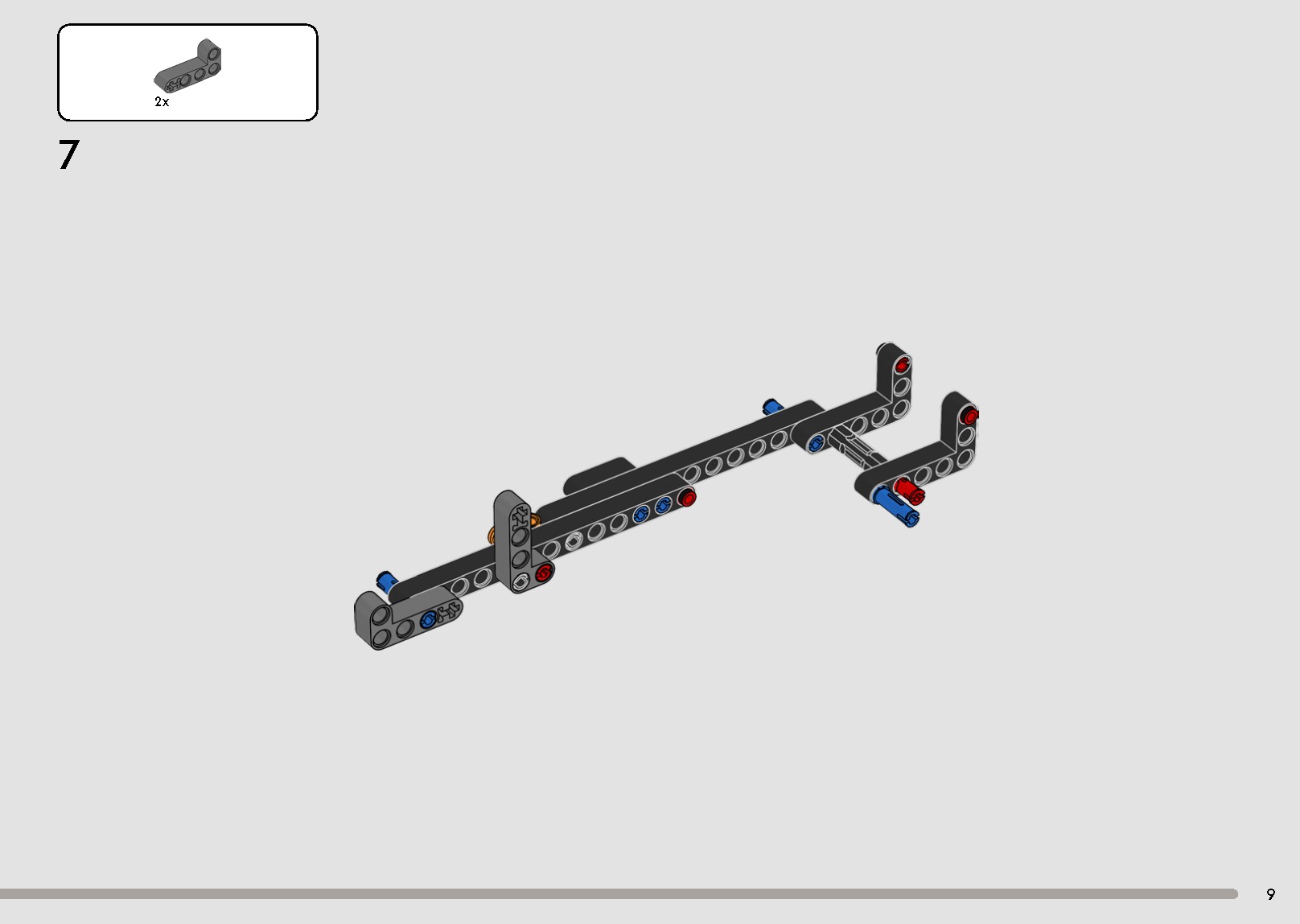 TwindBricks3D - 42173 Koenigsegg Jesko Absolut Gray Hypercar 3D print model_6