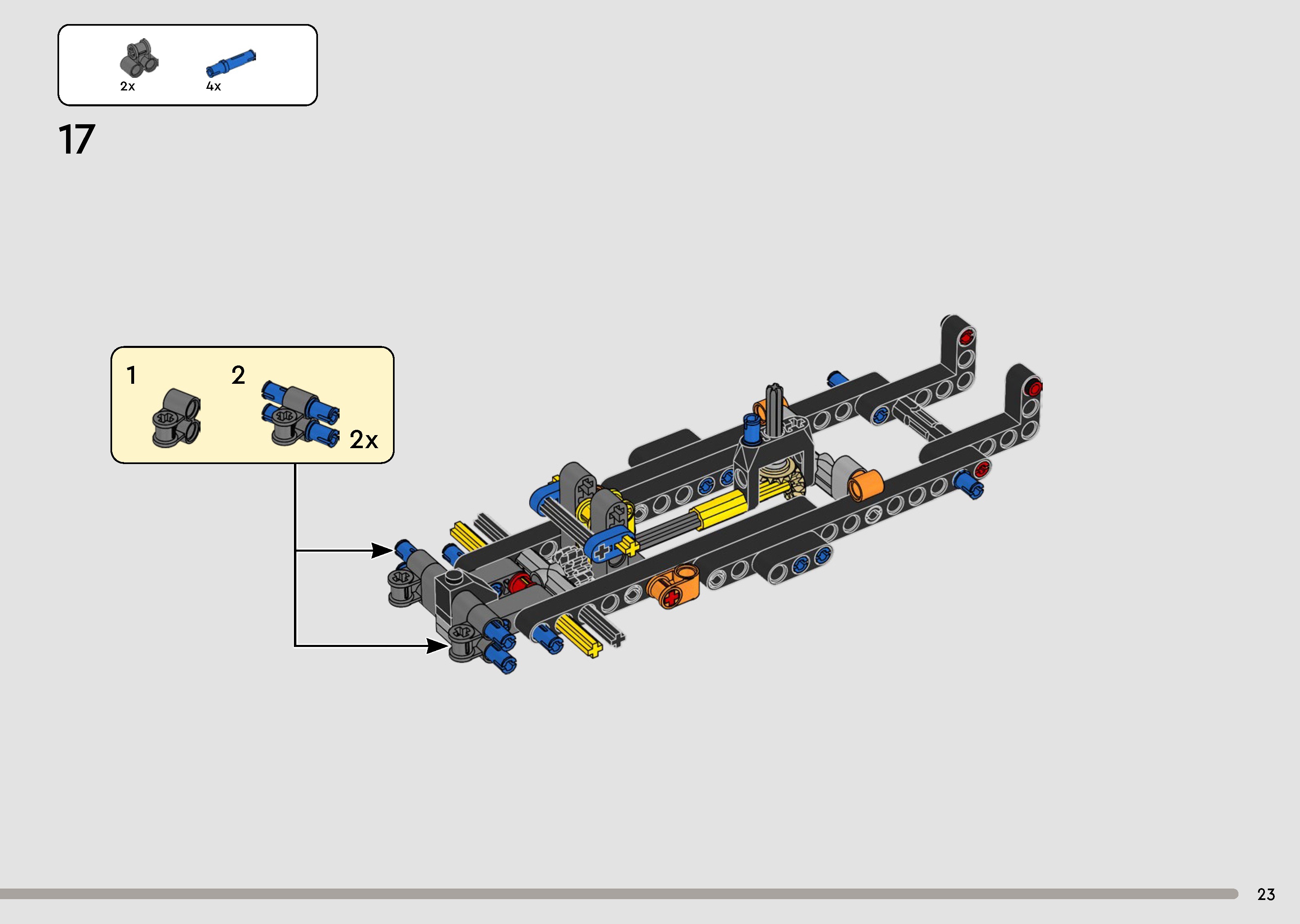 TwindBricks3D - 42173 Koenigsegg Jesko Absolut Gray Hypercar 3D print model_20