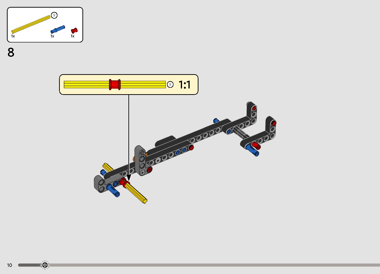 TwindBricks3D - 42173 Koenigsegg Jesko Absolut Gray Hypercar 3D print model_7