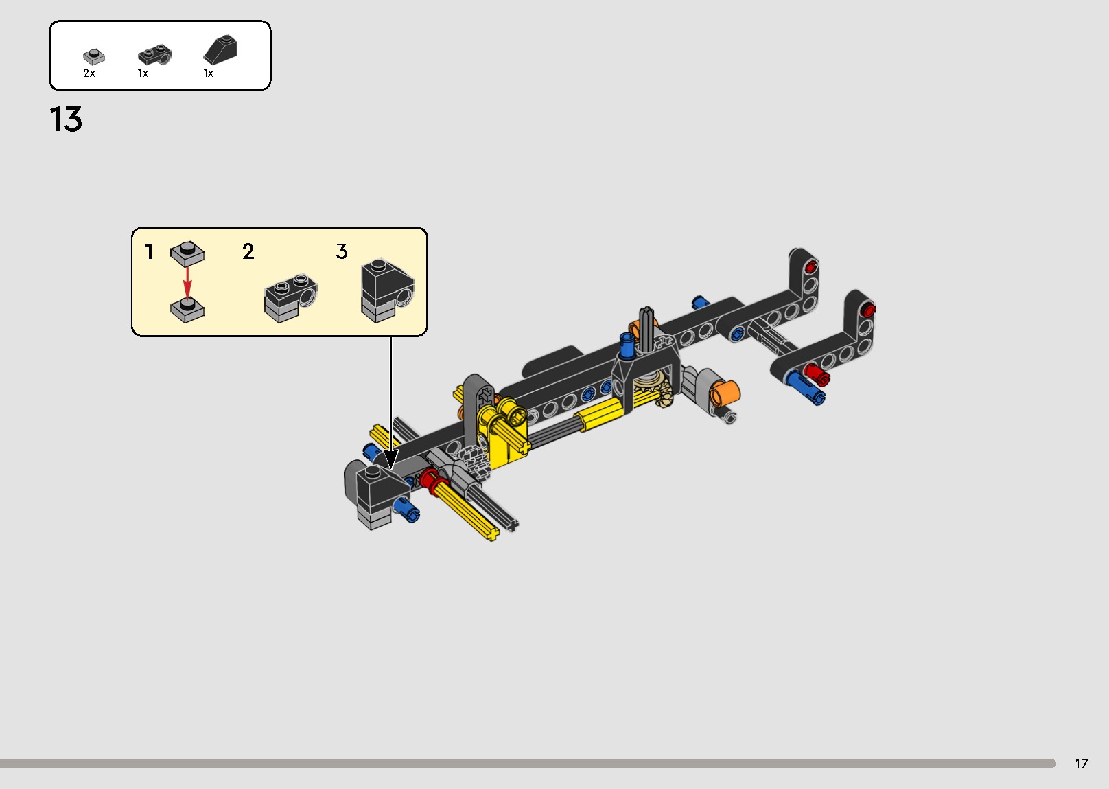 TwindBricks3D - 42173 Koenigsegg Jesko Absolut Gray Hypercar 3D print model_14