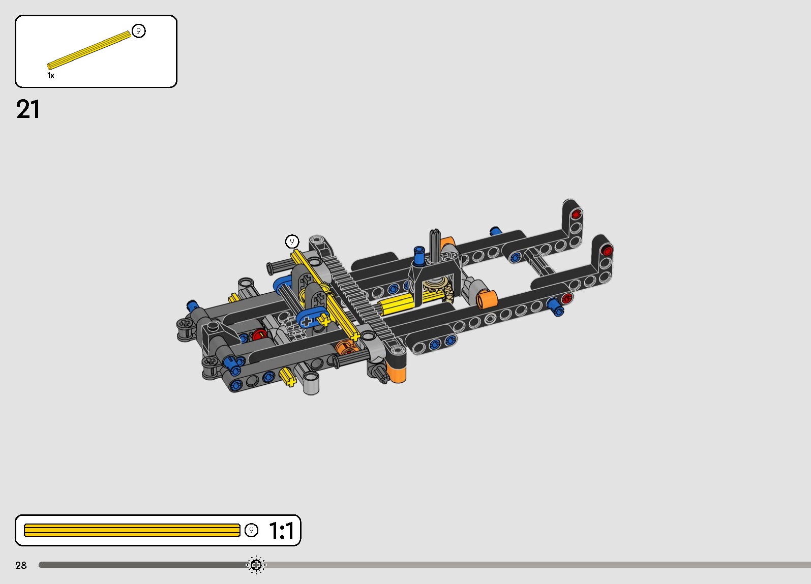TwindBricks3D - 42173 Koenigsegg Jesko Absolut Gray Hypercar 3D print model_25