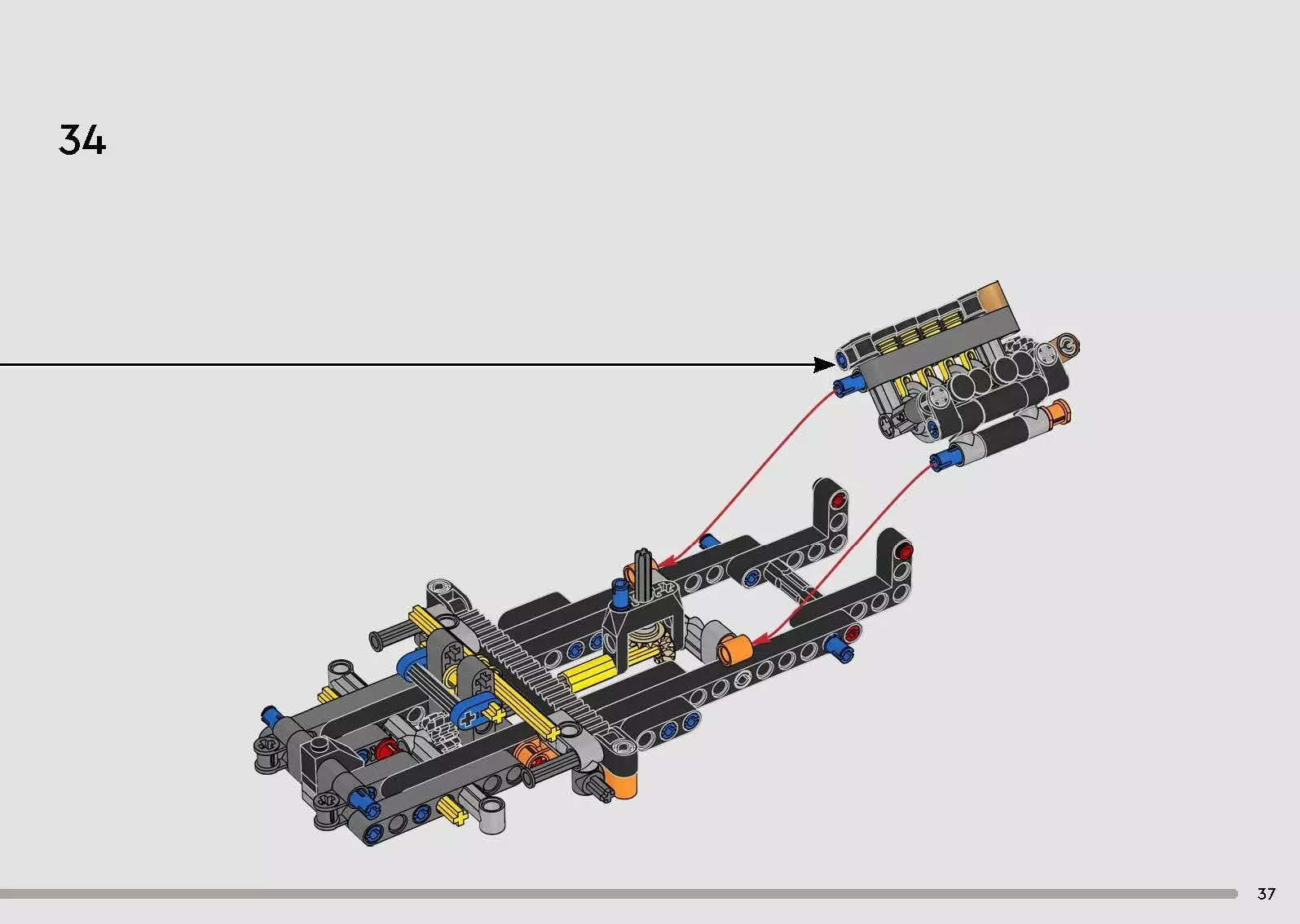 TwindBricks3D - 42173 Koenigsegg Jesko Absolut Gray Hypercar 3D print model_34