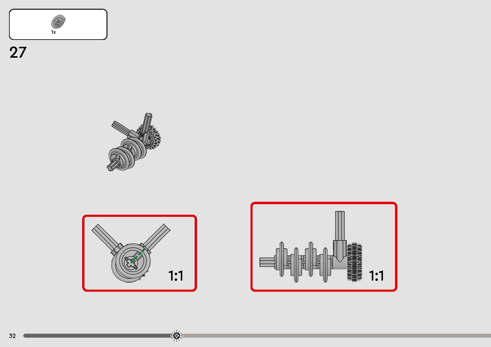 TwindBricks3D - 42173 Koenigsegg Jesko Absolut Gray Hypercar 3D print model_29