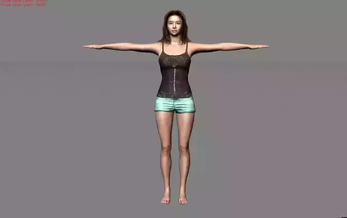 Teen Female Asian HD Super Model