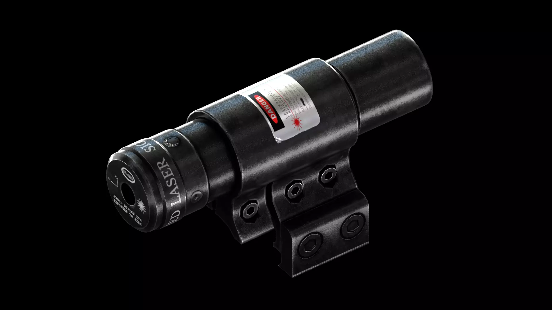 AAA JG8 Laser Sight Game Ready PBR Low-poly 3D model