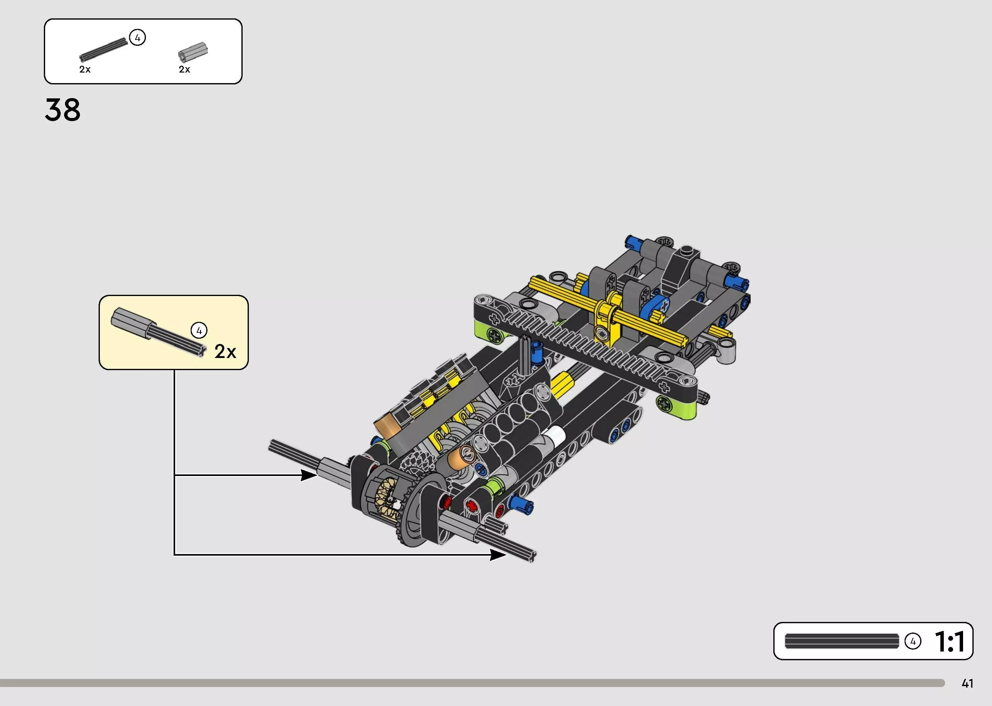 TwindBricks3D - 42184 Koenigsegg Jesko Absolut White Hypercar 3D print model_38