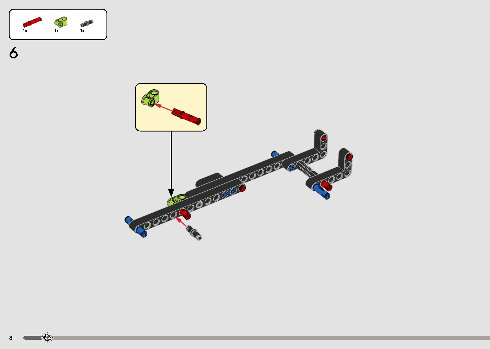 TwindBricks3D - 42184 Koenigsegg Jesko Absolut White Hypercar 3D print model_5