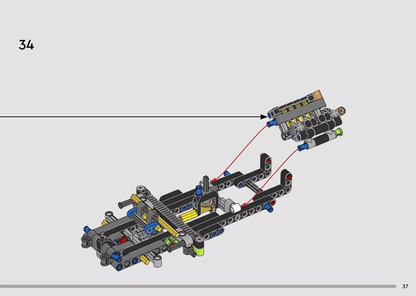 TwindBricks3D - 42184 Koenigsegg Jesko Absolut White Hypercar 3D print model_34