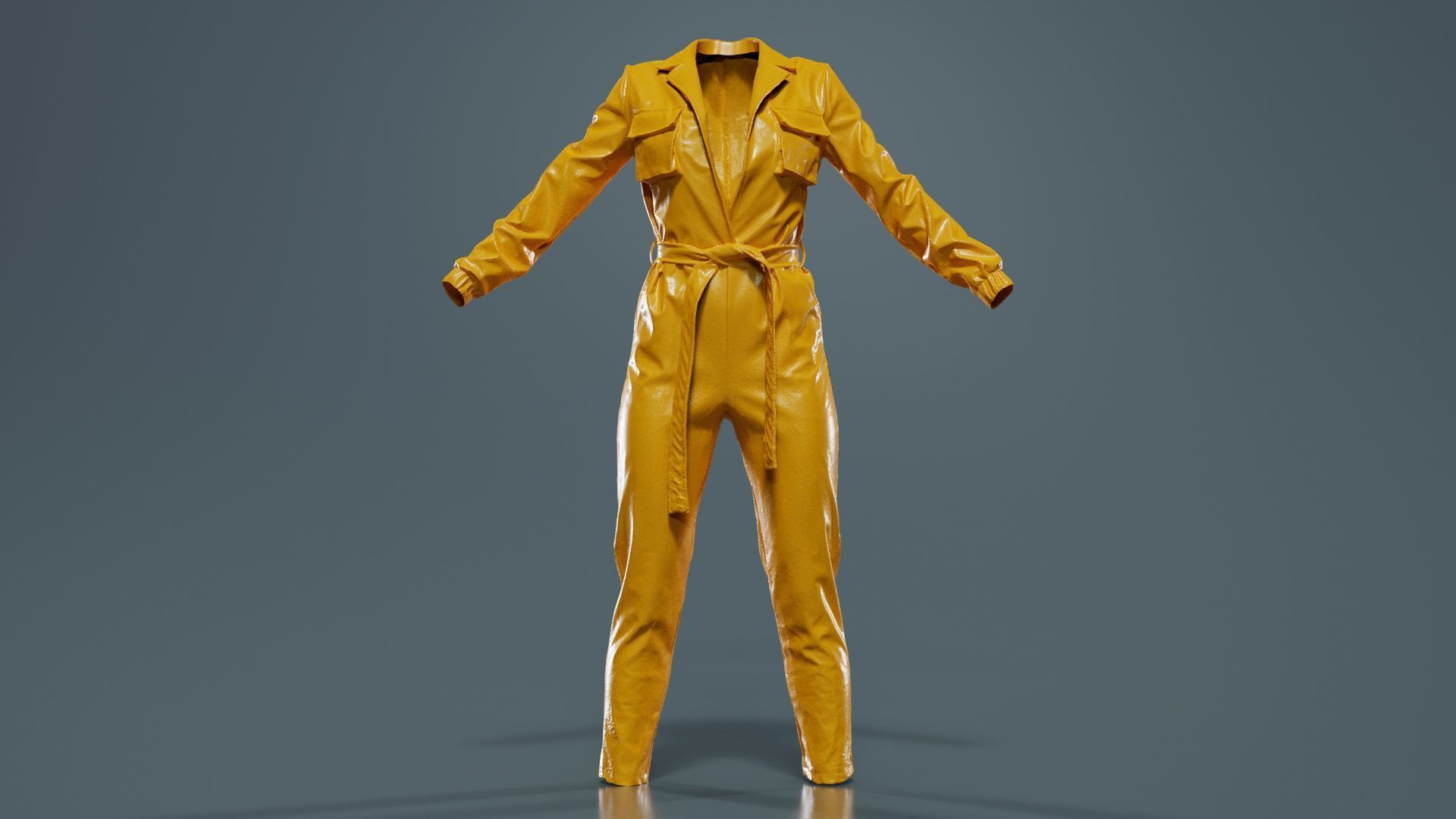 46 Full body Catsuit Costume outfit for Woman Superbundle 3D Model Collection_7