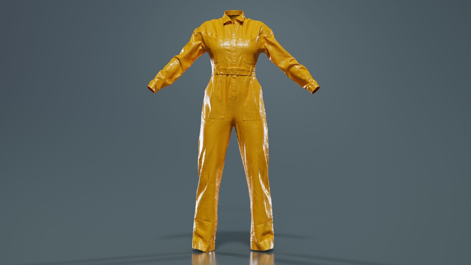 46 Full body Catsuit Costume outfit for Woman Superbundle 3D Model Collection_6