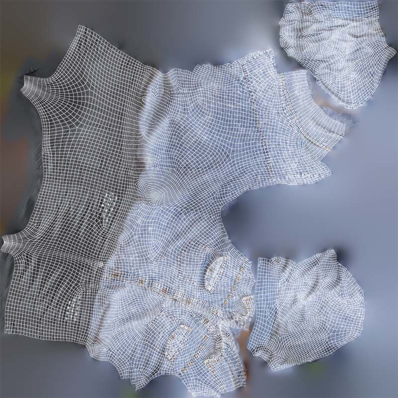 46 Full body Catsuit Costume outfit for Woman Superbundle 3D Model Collection_23