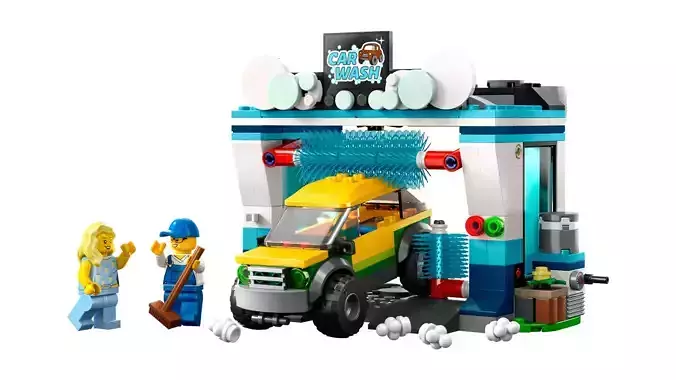 TwindBricks3D - 60362 Car Wash 3D print model