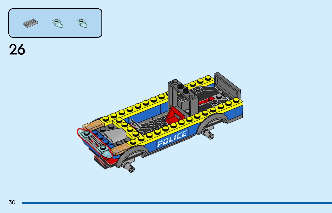 TwindBricks3D - 60369 Mobile Police Dog Training 3D print model_34