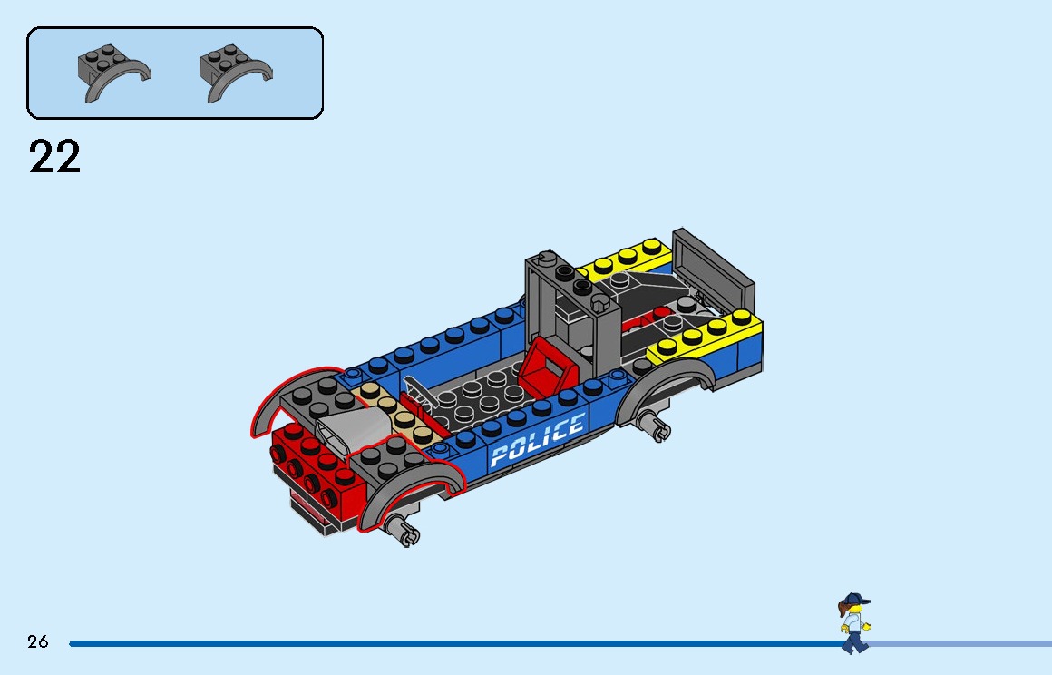 TwindBricks3D - 60369 Mobile Police Dog Training 3D print model_30