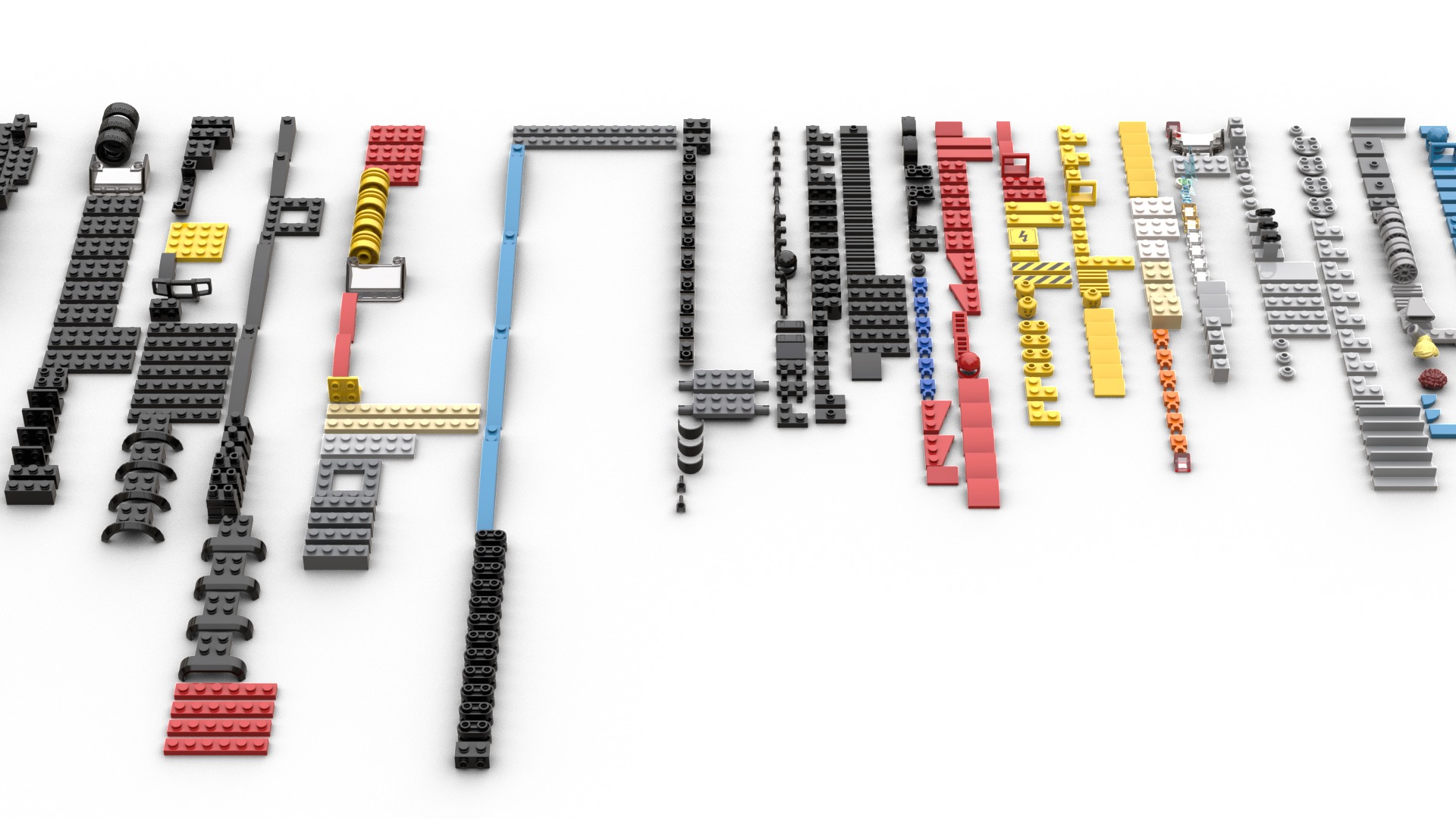 TwindBricks3D - 60395 Combo Race Pack 3D print model_1