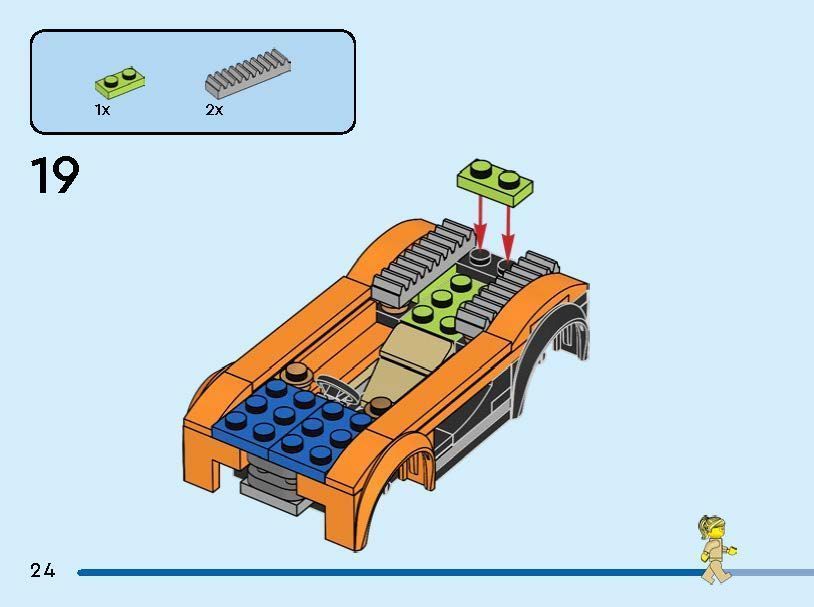 TwindBricks3D - 60408 Car Transporter Truck with Sports Cars  3D print model_27