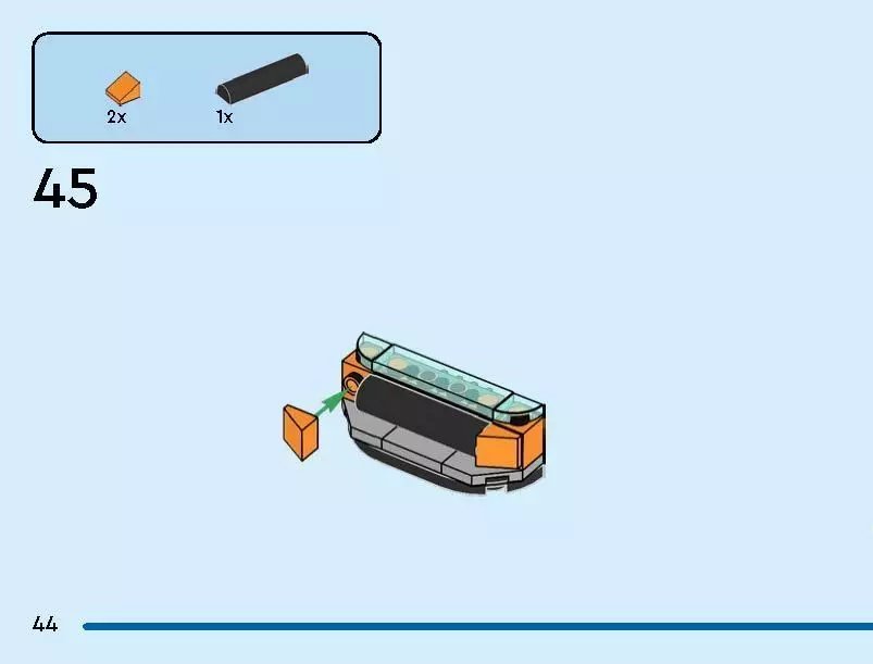 TwindBricks3D - 60408 Car Transporter Truck with Sports Cars  3D print model_47