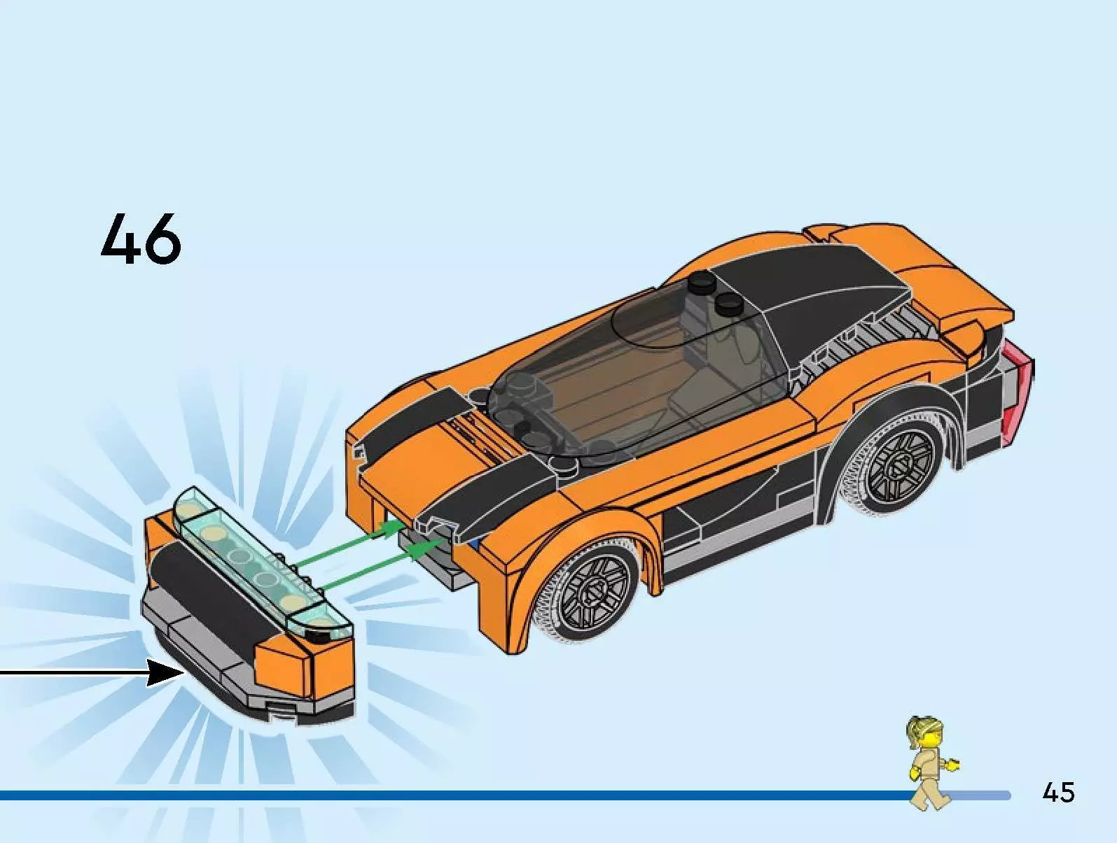 TwindBricks3D - 60408 Car Transporter Truck with Sports Cars  3D print model_48