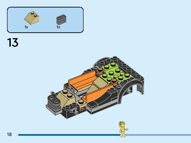 TwindBricks3D - 60408 Car Transporter Truck with Sports Cars  3D print model_21