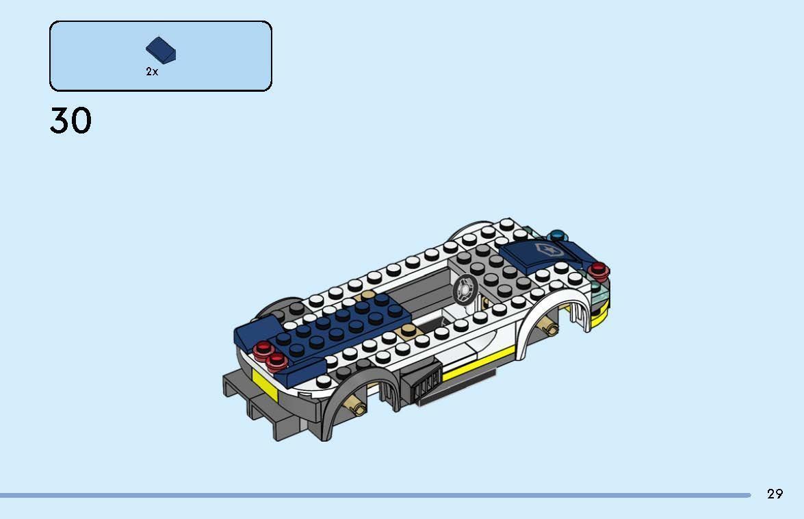 TwindBricks3D - 60415 Police Car and Muscle Car Chase 3D print model_27
