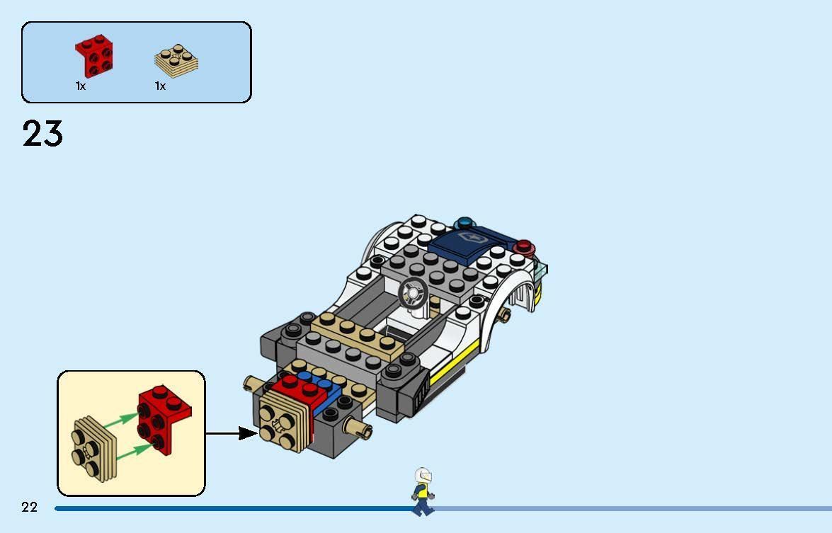 TwindBricks3D - 60415 Police Car and Muscle Car Chase 3D print model_15